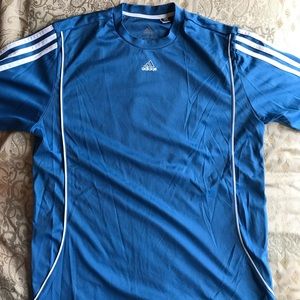 Adidas Active360 Blue Dryfit Shirt